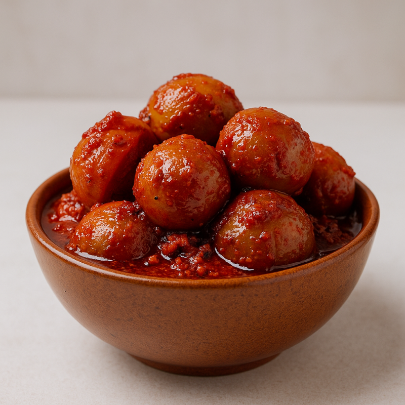 Amla Pickle (Usirikaya Pachadi)