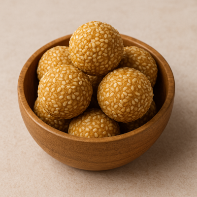 Jaggery Sesame Laddu (Nuvvula Undalu)